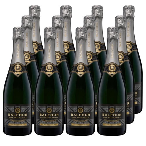 Balfour Leslies Reserve Brut English Sparkling 75cl Crate of 12